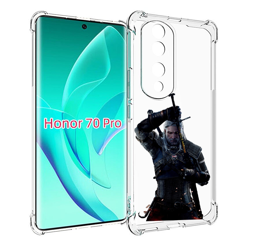 

Чехол MyPads The-Witcher-3-Ведьмак для Honor 70 Pro / 70 Pro Plus, Прозрачный, Tocco