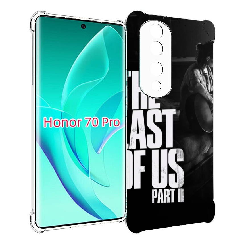 

Чехол MyPads The Last of Us Part II Элли для Honor 70 Pro / 70 Pro Plus, Прозрачный, Tocco