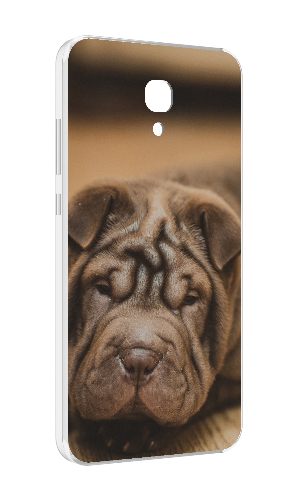 

Чехол MyPads шарпеи для Meizu M6 (M711Q), Прозрачный, Tocco