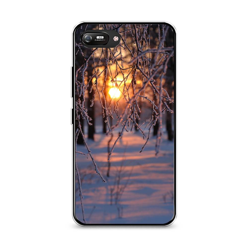 

Чехол на Itel A25 "Зима 7", Оранжевый;розовый;черный, 3200950-2
