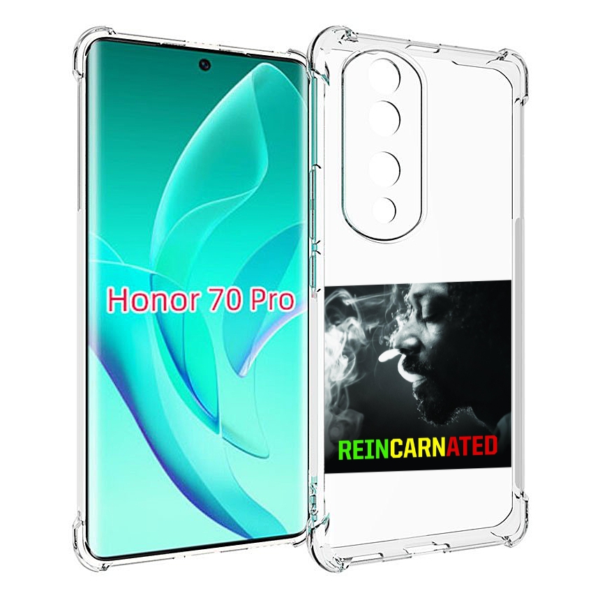 

Чехол MyPads Snoop Dogg REINCARNATED для Honor 70 Pro / 70 Pro Plus, Прозрачный, Tocco