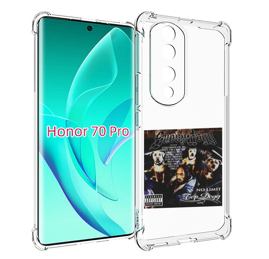 

Чехол MyPads Snoop Dogg NO LIMIT TOP DOGG для Honor 70 Pro / 70 Pro Plus, Прозрачный, Tocco