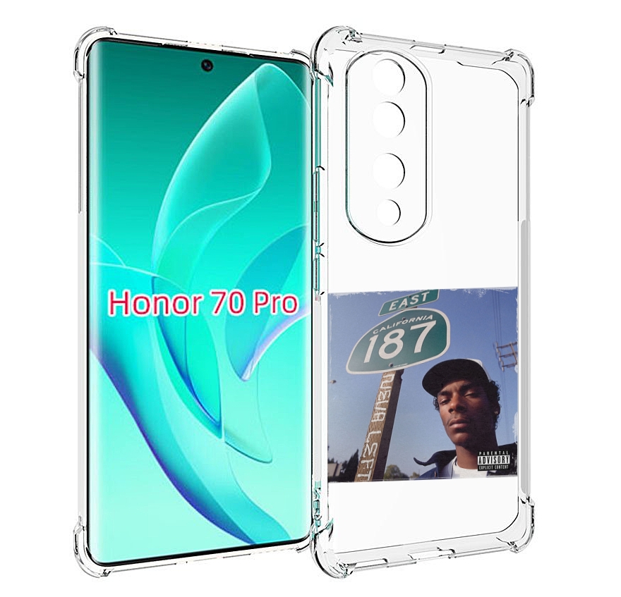 

Чехол MyPads Snoop Dogg NEVA LEFT для Honor 70 Pro / 70 Pro Plus, Прозрачный, Tocco