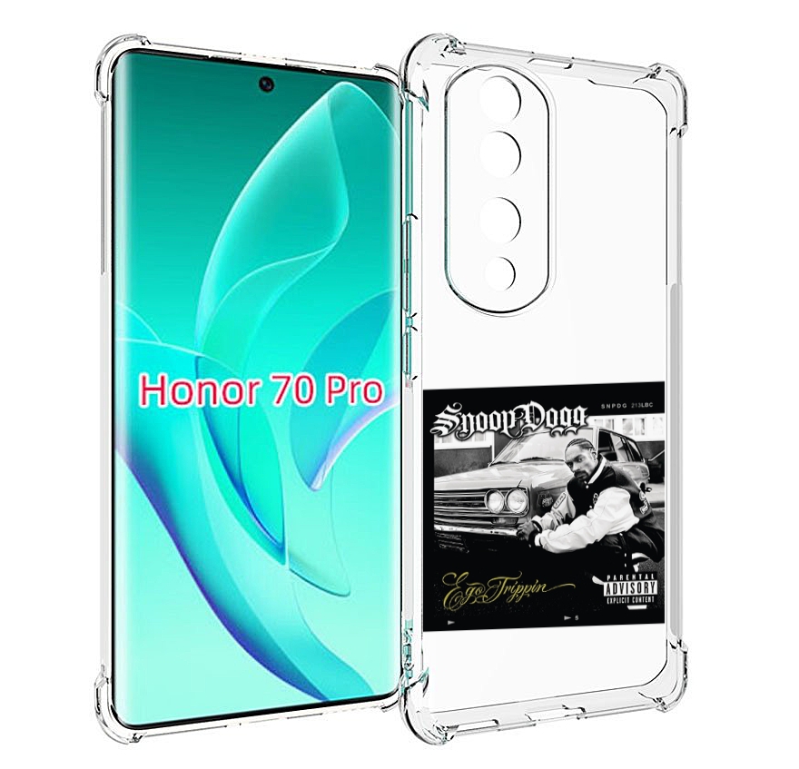 

Чехол MyPads Snoop Dogg EGO TRIPPIN’ для Honor 70 Pro / 70 Pro Plus, Прозрачный, Tocco