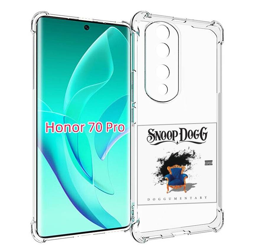

Чехол MyPads Snoop Dogg DOGGUMENTARY для Honor 70 Pro / 70 Pro Plus, Прозрачный, Tocco