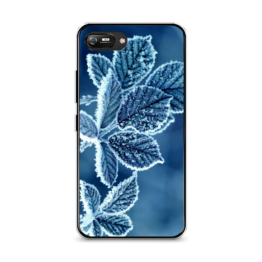 

Чехол на Itel A25 "Зима 6", Голубой;белый, 3200950-2