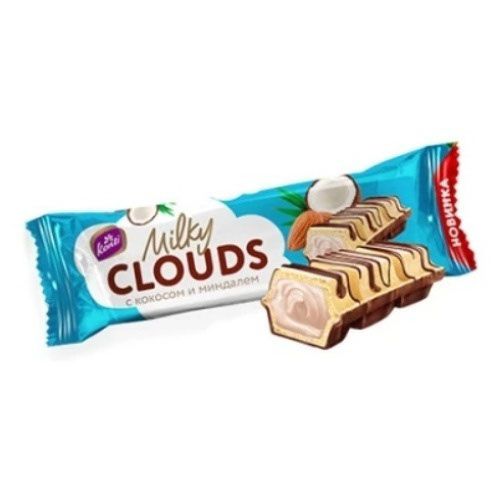 

Батончик Konti Milky Clouds с кокосом и миндалем 23 г