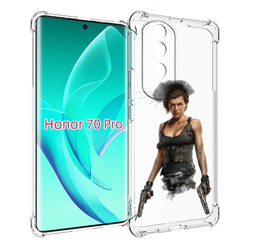

Чехол MyPads Resident-Evil для Honor 70 Pro / 70 Pro Plus, Прозрачный, Tocco