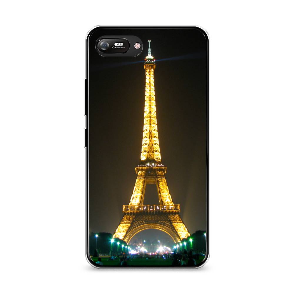 

Чехол на Itel A25 "Париж 2", Желтый;серый, 3200950-2