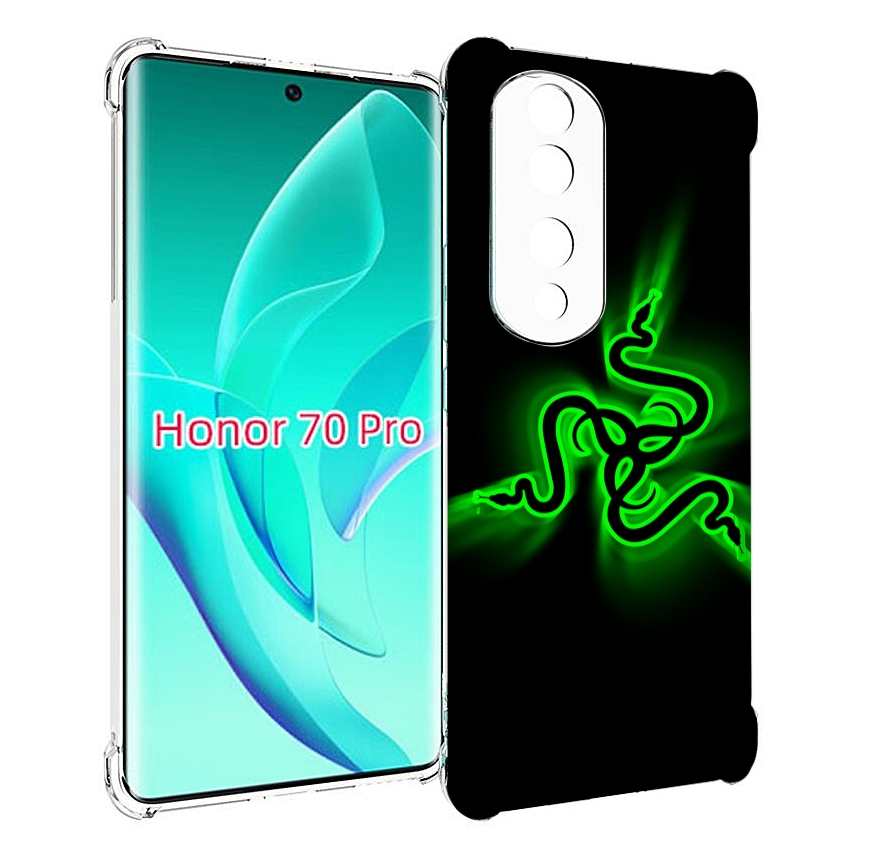 Чехол MyPads Razer для Honor 70 Pro / 70 Pro Plus