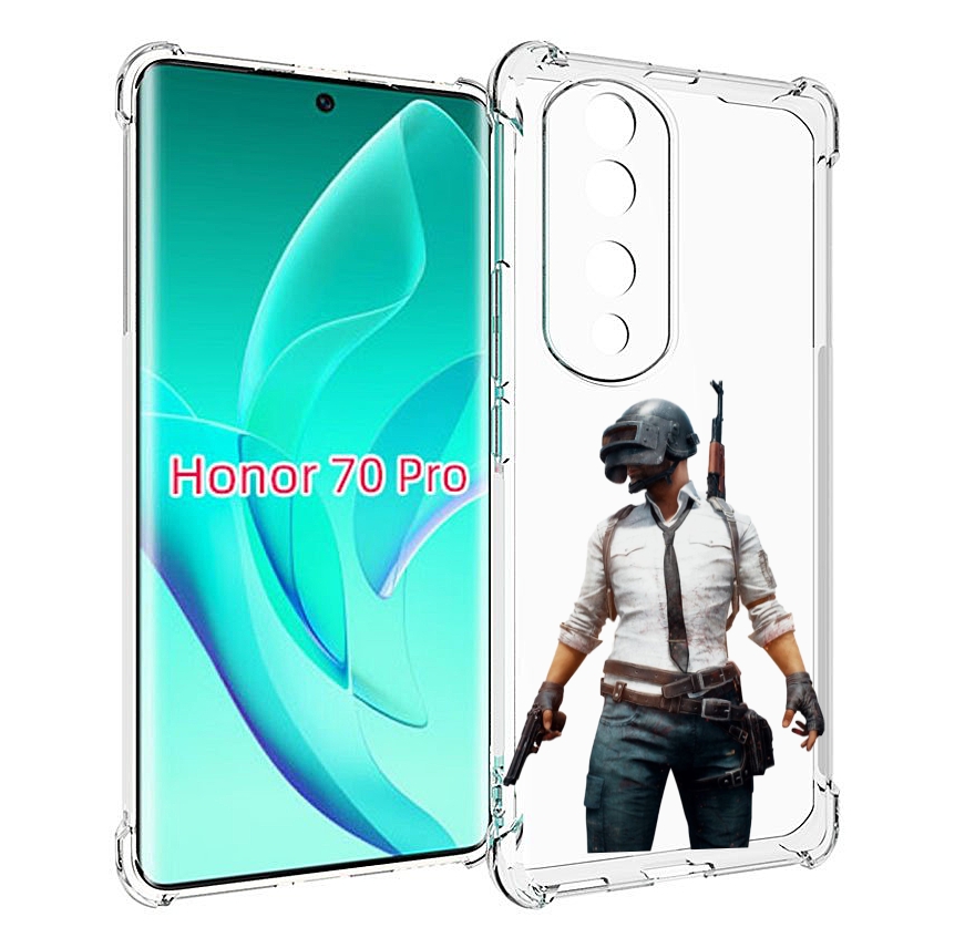 

Чехол MyPads PUBG-2 для Honor 70 Pro / 70 Pro Plus, Прозрачный, Tocco