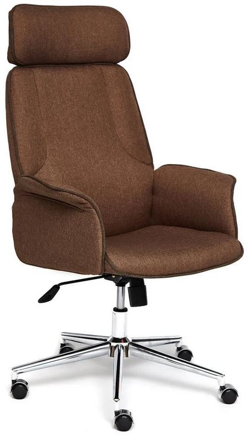 фото Офисное кресло кресло charm ткань, коричневый/коричневый/f25/зм7-147 tetchair