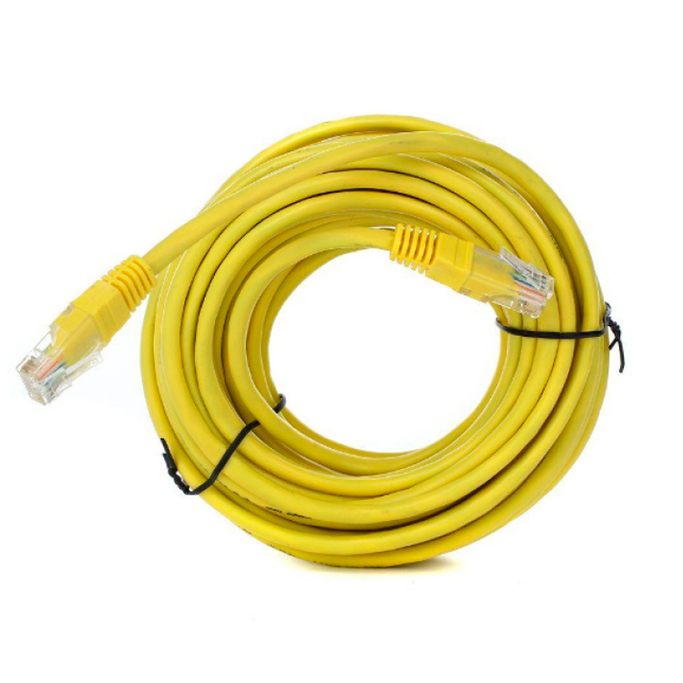 Адаптер Telecom RJ45-RJ45 , M-M 10м Yellow (NA102-Y-10M_314412)