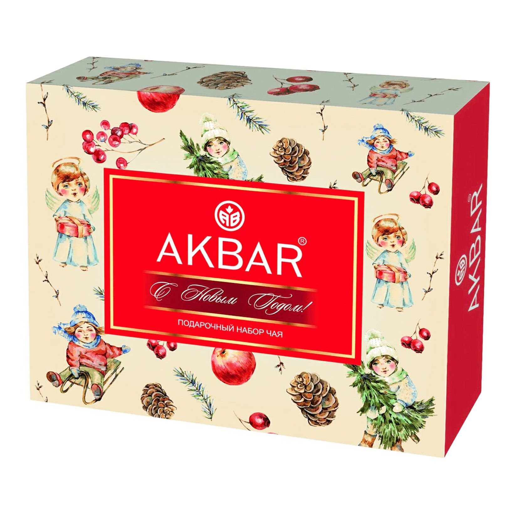 

Набор чая Akbar Подарочный 6 вкусов ассорти 2 г х 30 шт