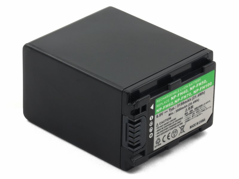 

Усиленный аккумулятор для видеокамеры Sony NP-FH70, NP-FH100