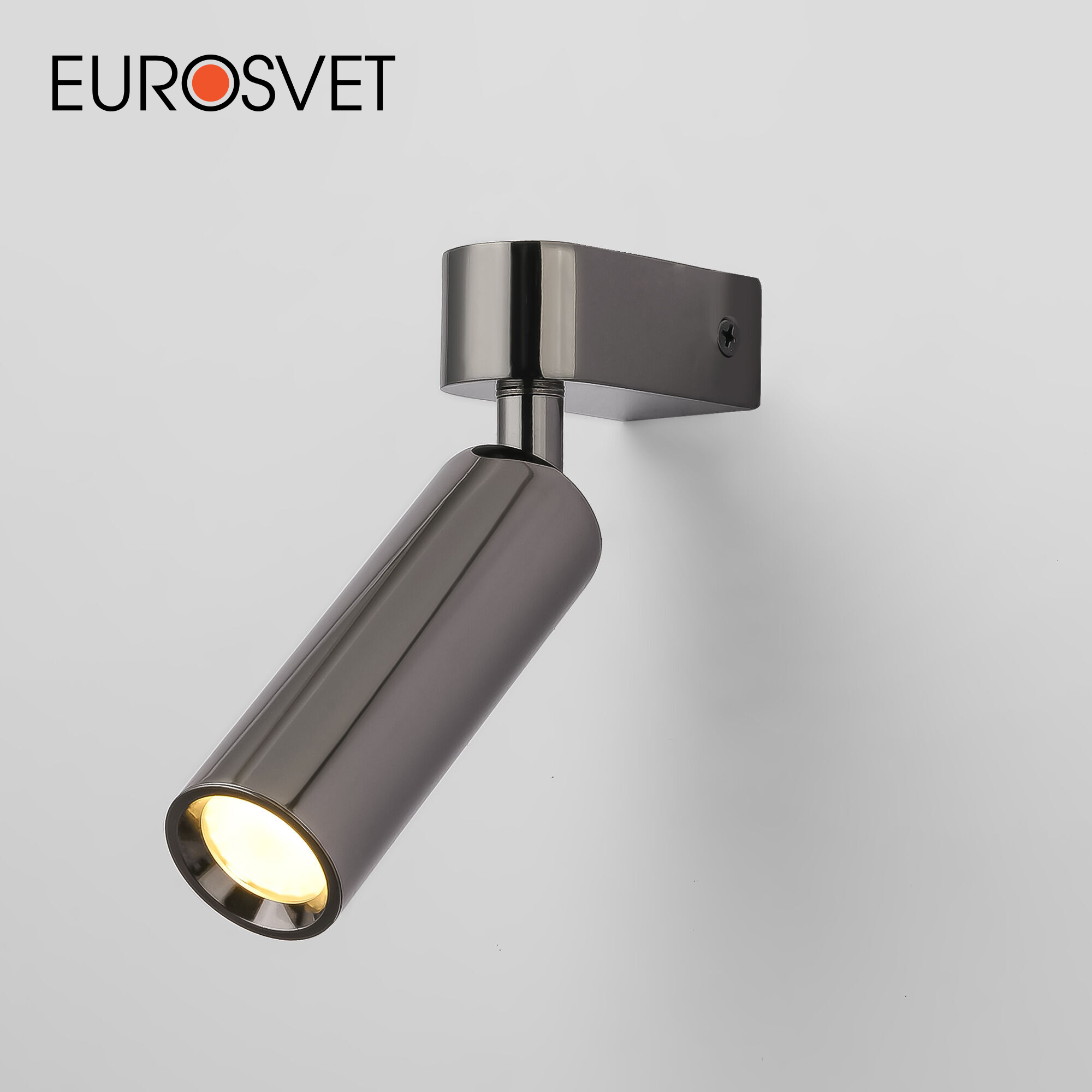 

Настенный светильник без выключателя на корпусе Eurosvet Pitch 20143/1 LED 3W 4200К титан
