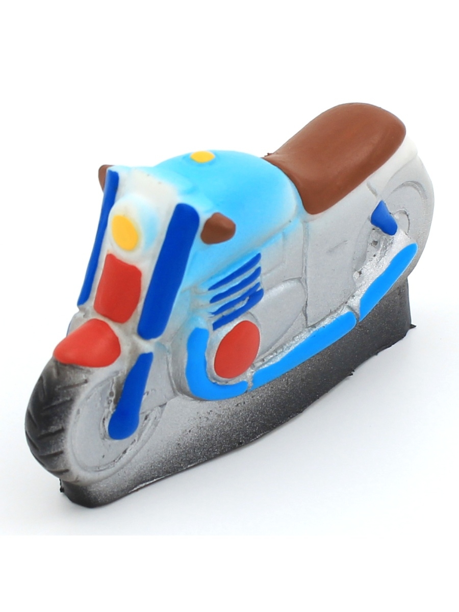 Игрушка для купания Кудесники СИ-458-01 разноцветный Фигурка-игрушка Мотоцикл