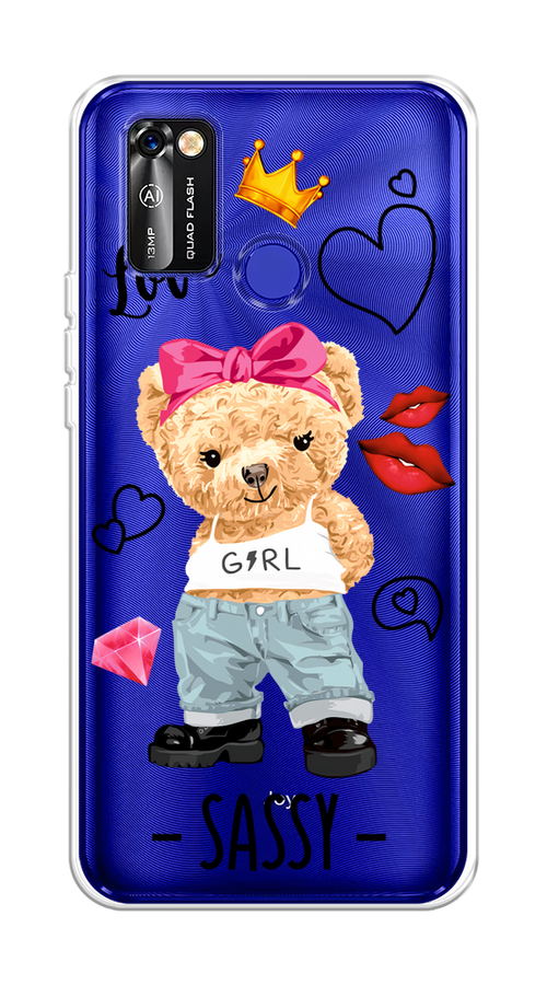 

Чехол на BQ 6353L "Sugar Mommy", Голубой;белый;розовый, 202450-6