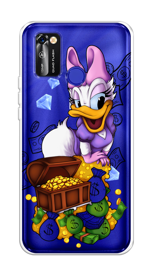 

Чехол на BQ 6353L "Rich Daisy Duck", Коричневый;белый;фиолетовый, 202450-6