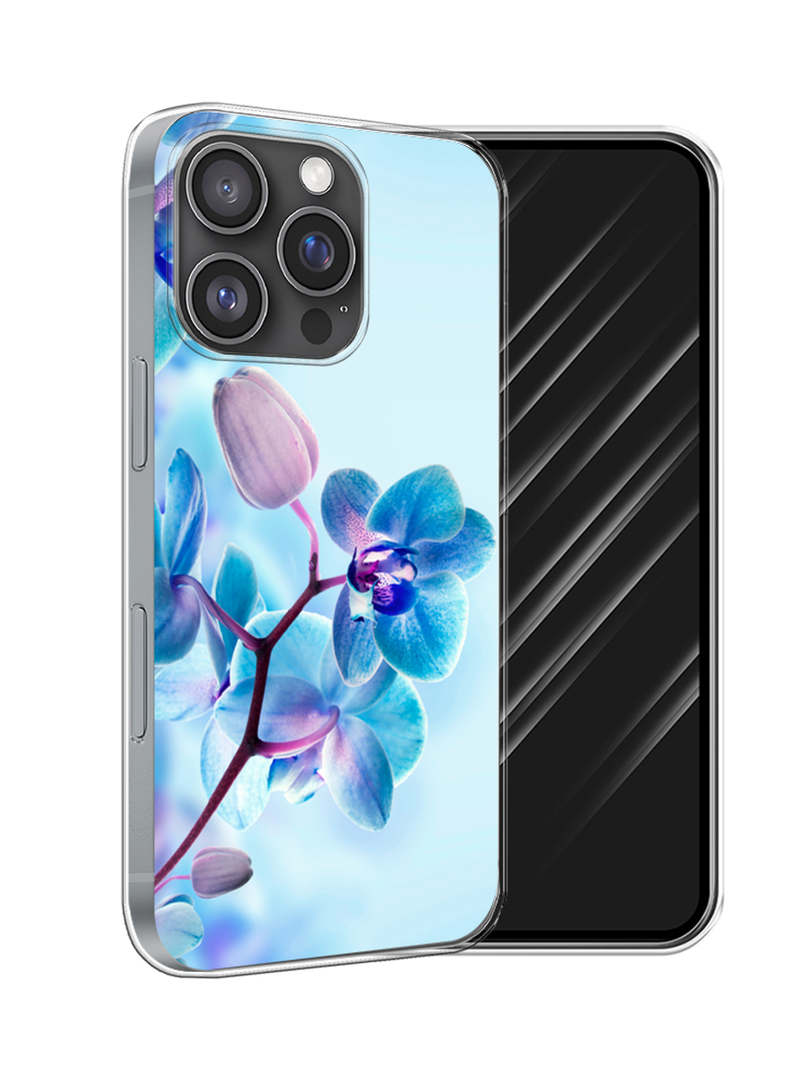 

Чехол Awog на Apple iPhone 16 Pro "Голубая орхидея", Голубой;синий;фиолетовый, 16250-1