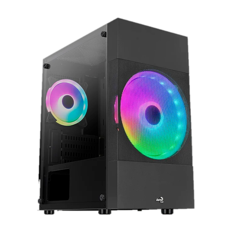 

Компьютерный корпус Aerocool Atomic Lite-G-BK-V1 Black, Atomic Lite-G-BK-V1 (w/o PSU)