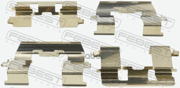 

Комплект монтажный для дисковых колодок HONDA ACCORD 4D 2003­2008 0303-ACCF