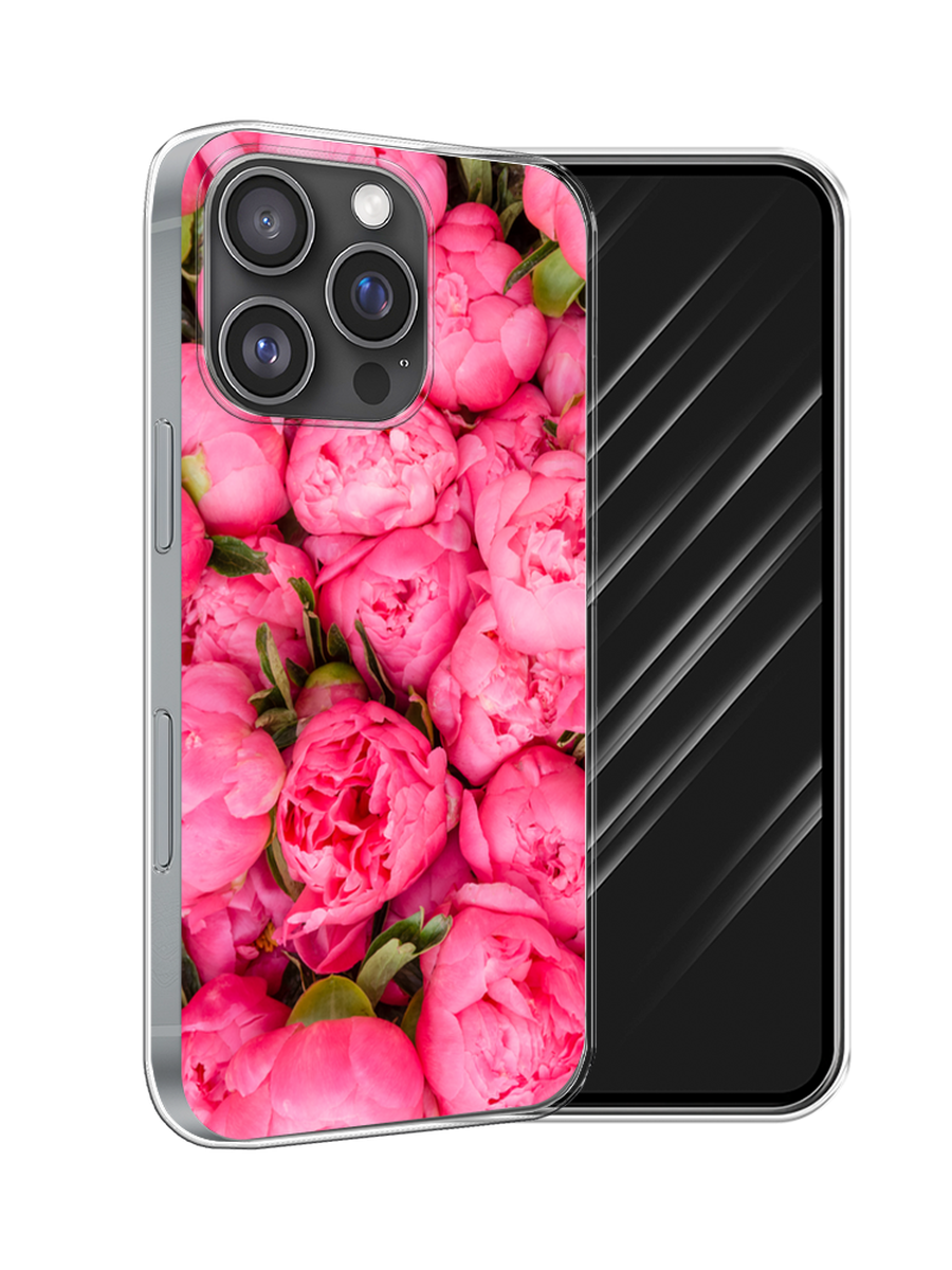 

Чехол Awog на Apple iPhone 16 Pro "Прекрасные пионы", Разноцветный, 16250-1