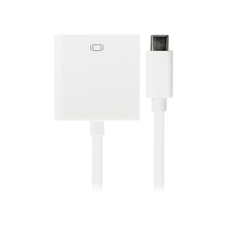 Переходник TV-COM USB Type-C-HDMI , M-F 0,15м White (CU423_216051)