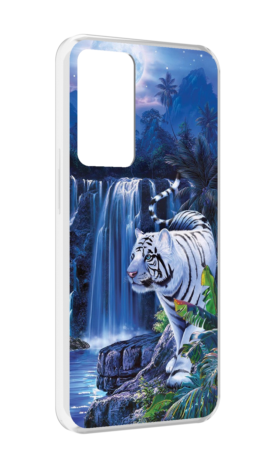 

Чехол MyPads Водопад для OPPO Reno 8 Lite, Прозрачный, Tocco