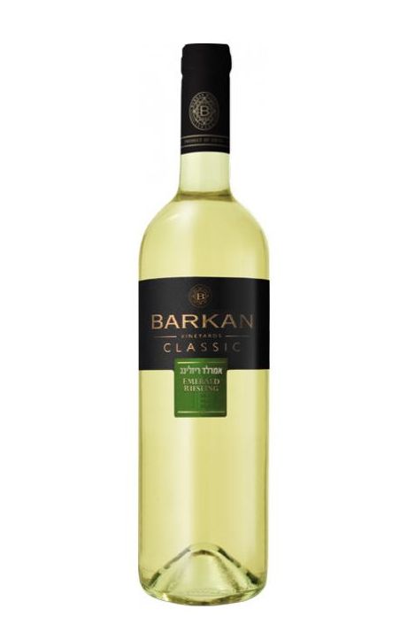 

Вино полусухое белое Barkan Emerald Riesling Classic 2019, Израиль, 0.75 л