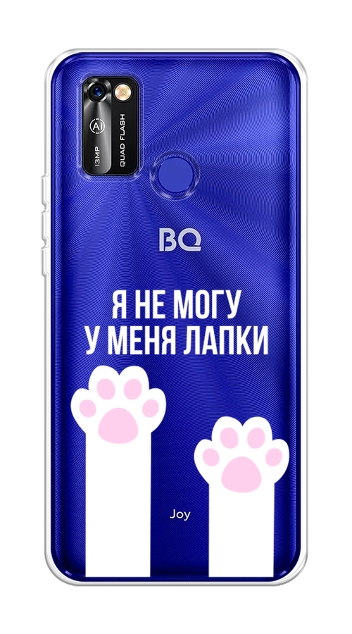 

Чехол на BQ 6353L "У меня лапки", Белый;розовый, 202450-6