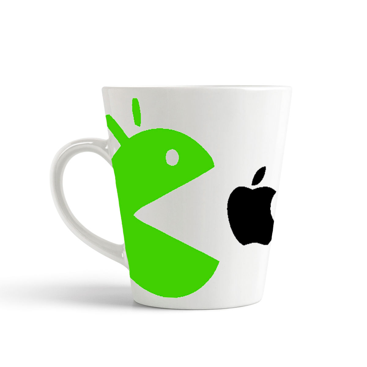 

Конусная кружка CoolPodarok яблоки (apple)