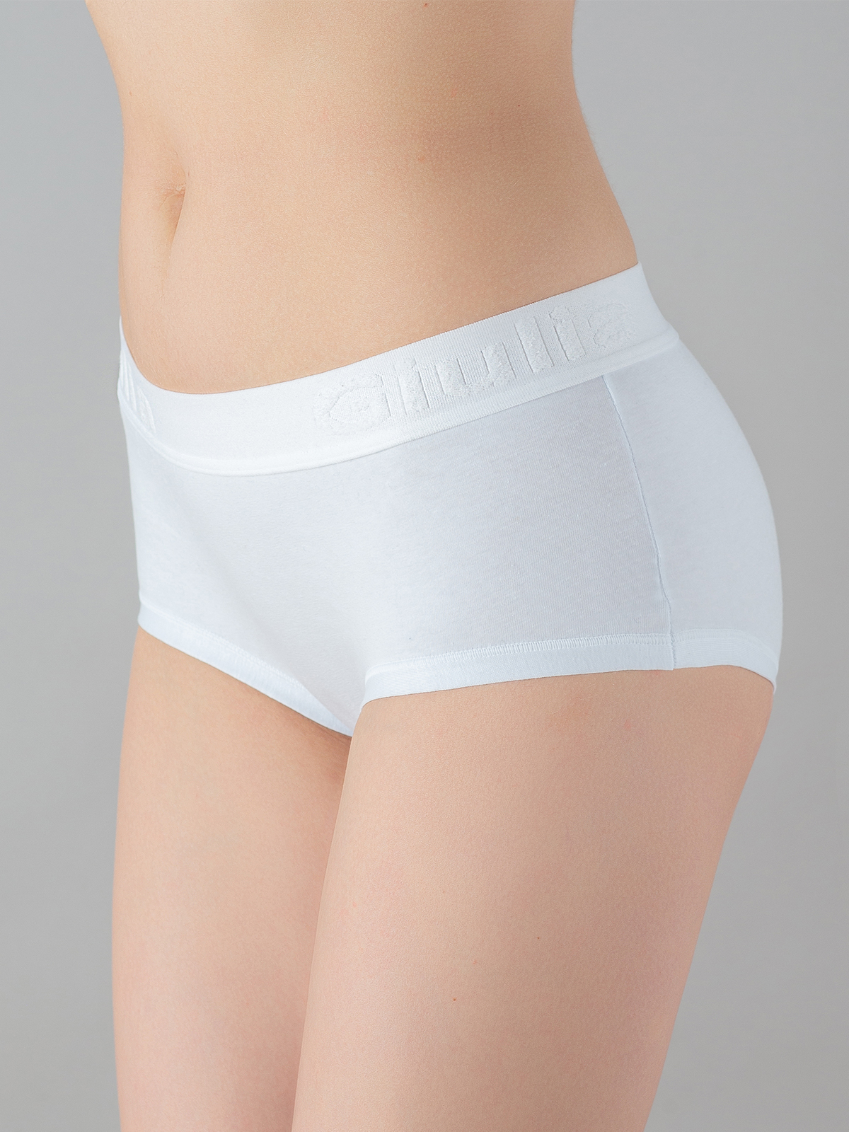 фото Трусы женские giulia cotton culotte 01 var c белые l