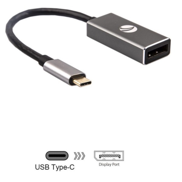 фото Aдаптер telecom usb 3.1 type-cm --> dp(f) 4k@60hz, aluminum shell <cu422mb>