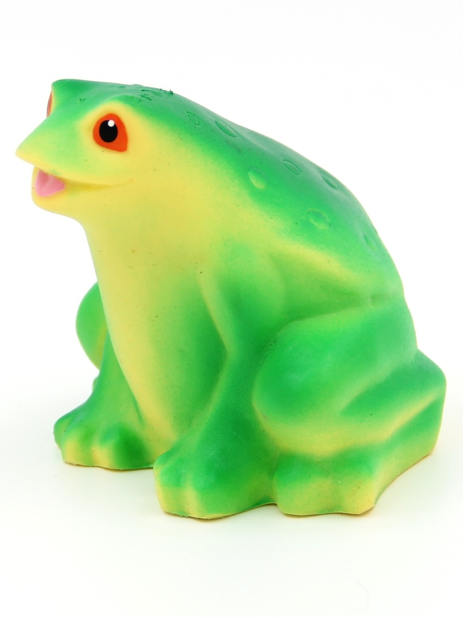 фото Игрушка для купания кудесники си-368-01 разноцветный фигурка-игрушка квака