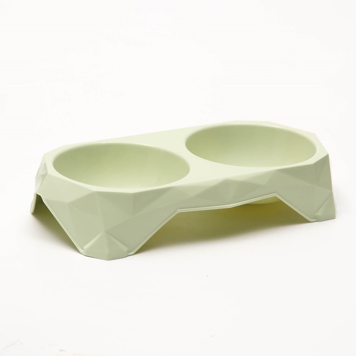 

Пижон пластиковая двойная, 33x16,5x6,5 см, зеленая