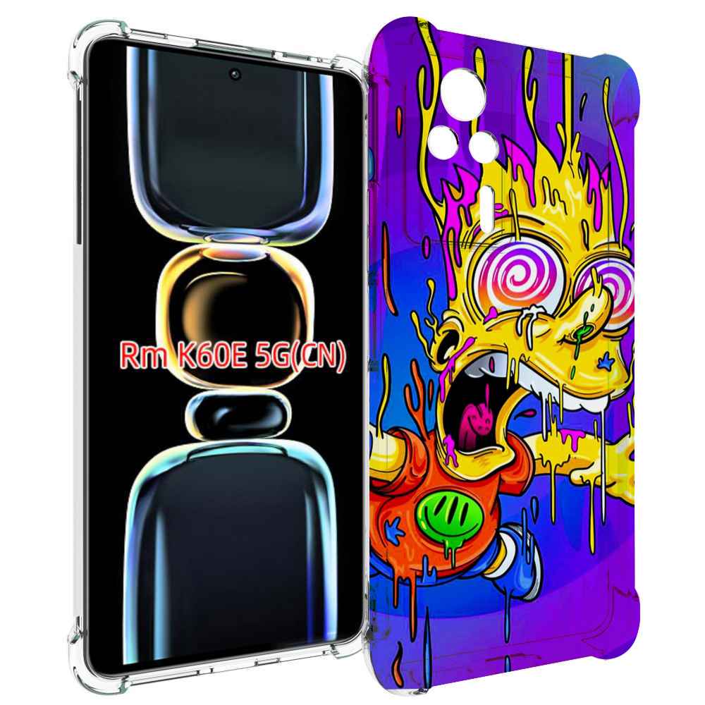 

Чехол MyPads Барт-арт-стрит для Xiaomi Redmi K60E, Tocco