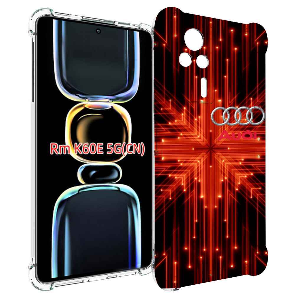 

Чехол MyPads Ауди-на-неоновом-фоне для Xiaomi Redmi K60E, Tocco