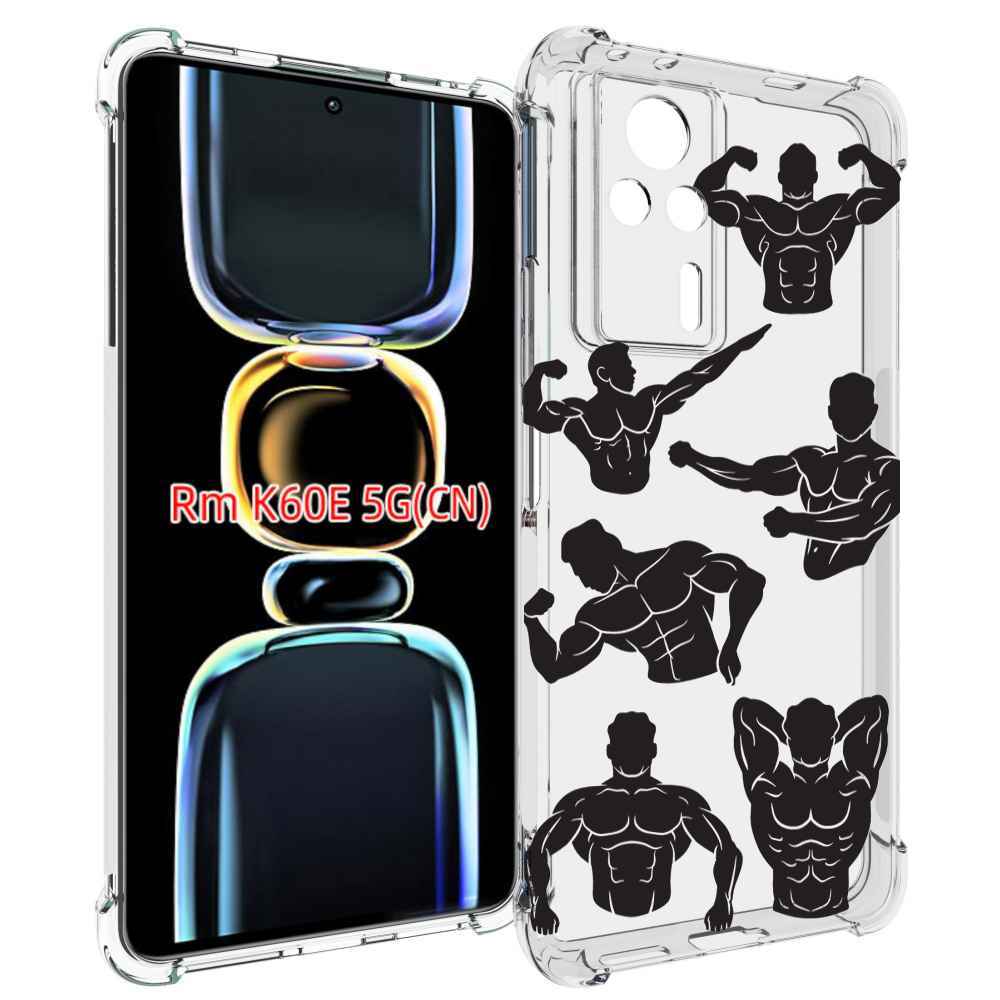 

Чехол MyPads Атлет мужской для Xiaomi Redmi K60E, Tocco