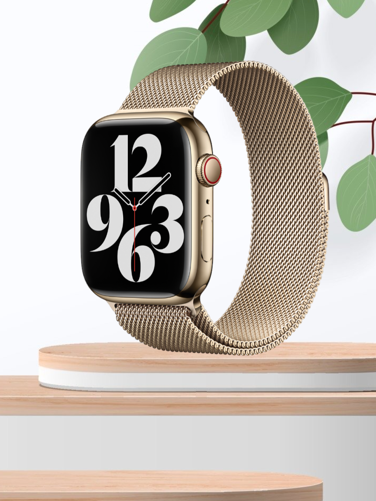 Ремешок для Apple Watch MUTURAL LIUJING SERIES 38/40/41 mm миланская петля золото GOLDEN