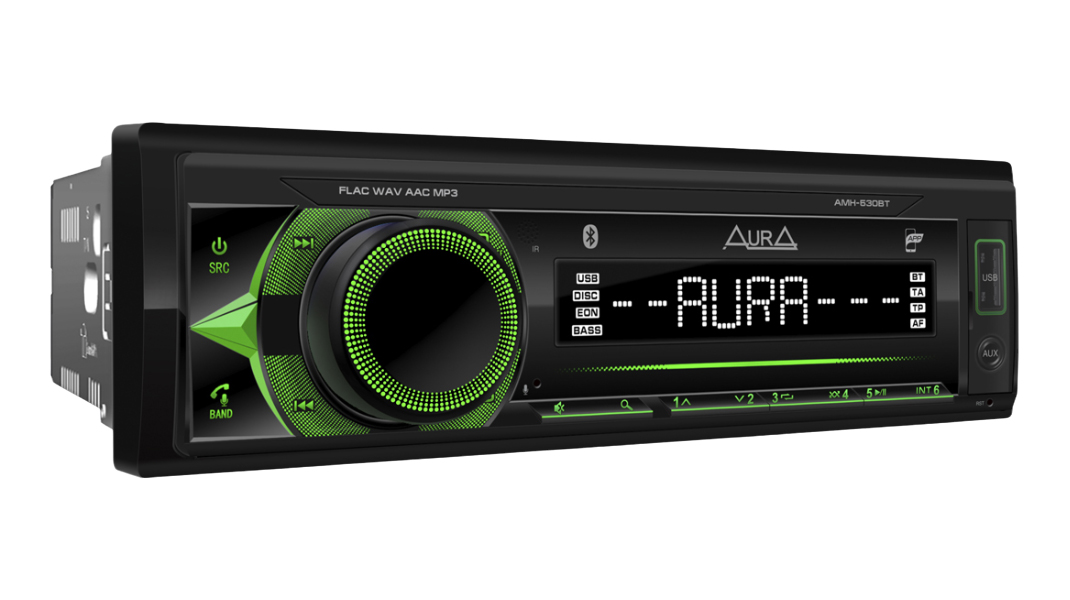 фото Автомагнитола mp3/usb/sd aura amh-530bt aura amh-530bt usb-ресивер