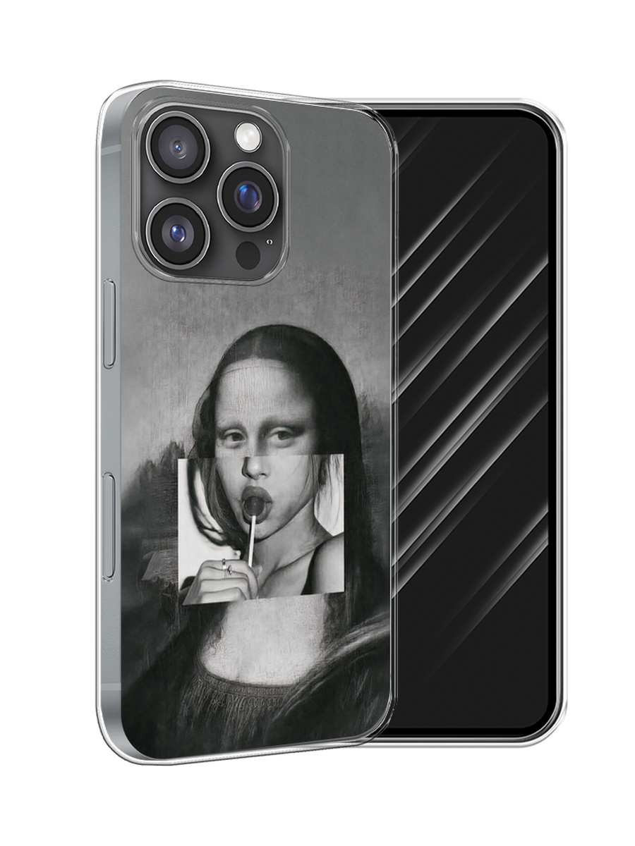 

Чехол Awog на Apple iPhone 16 Pro "Mona Lisa sucking lollipop", 16250-1