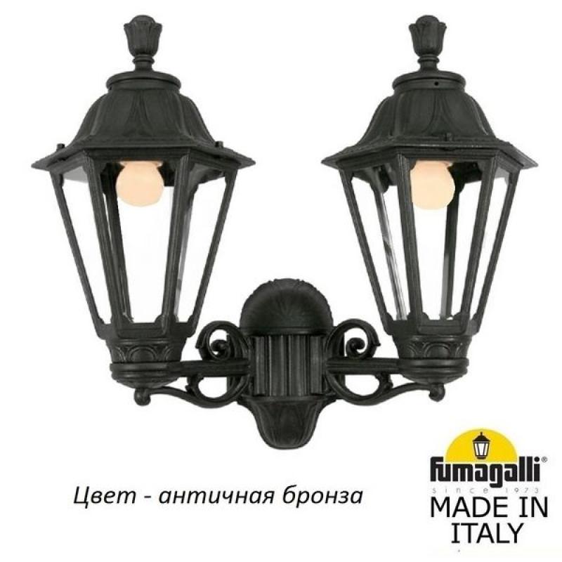 

Настенный фонарь уличный Fumagalli Rut E26.141.000.BXF1R