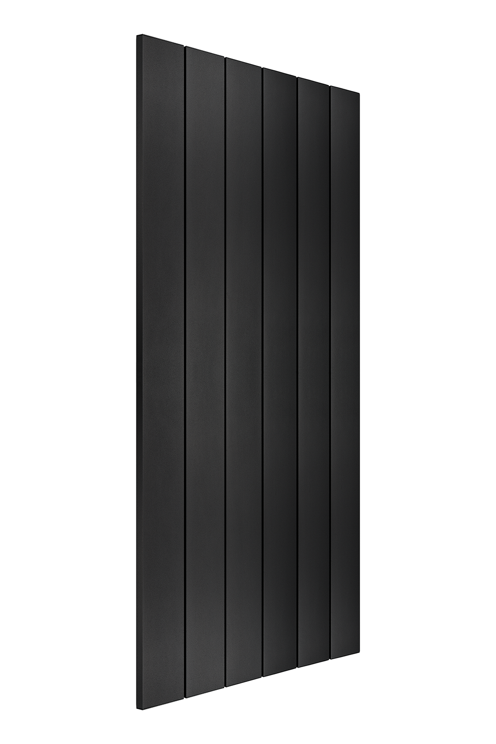 фото Секционный радиатор отопления mivarmo 6 секций 200 см. черный муар