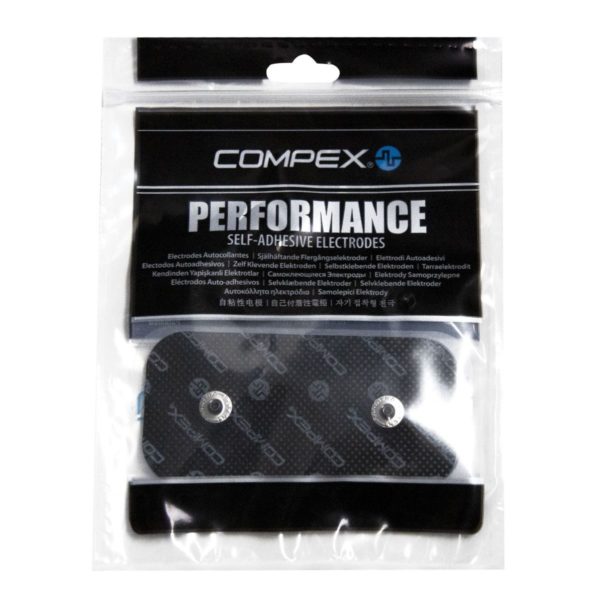 Комплект электродов Compex Easysnap Perfomace, 5х10 см (2 клипсы)
