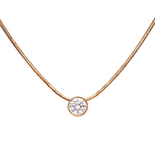 

Колье из красного золота с фианитом 45 см PLATINA jewelry 07-0087-00-501-1110-38, 07-0087-00-501-1110-38