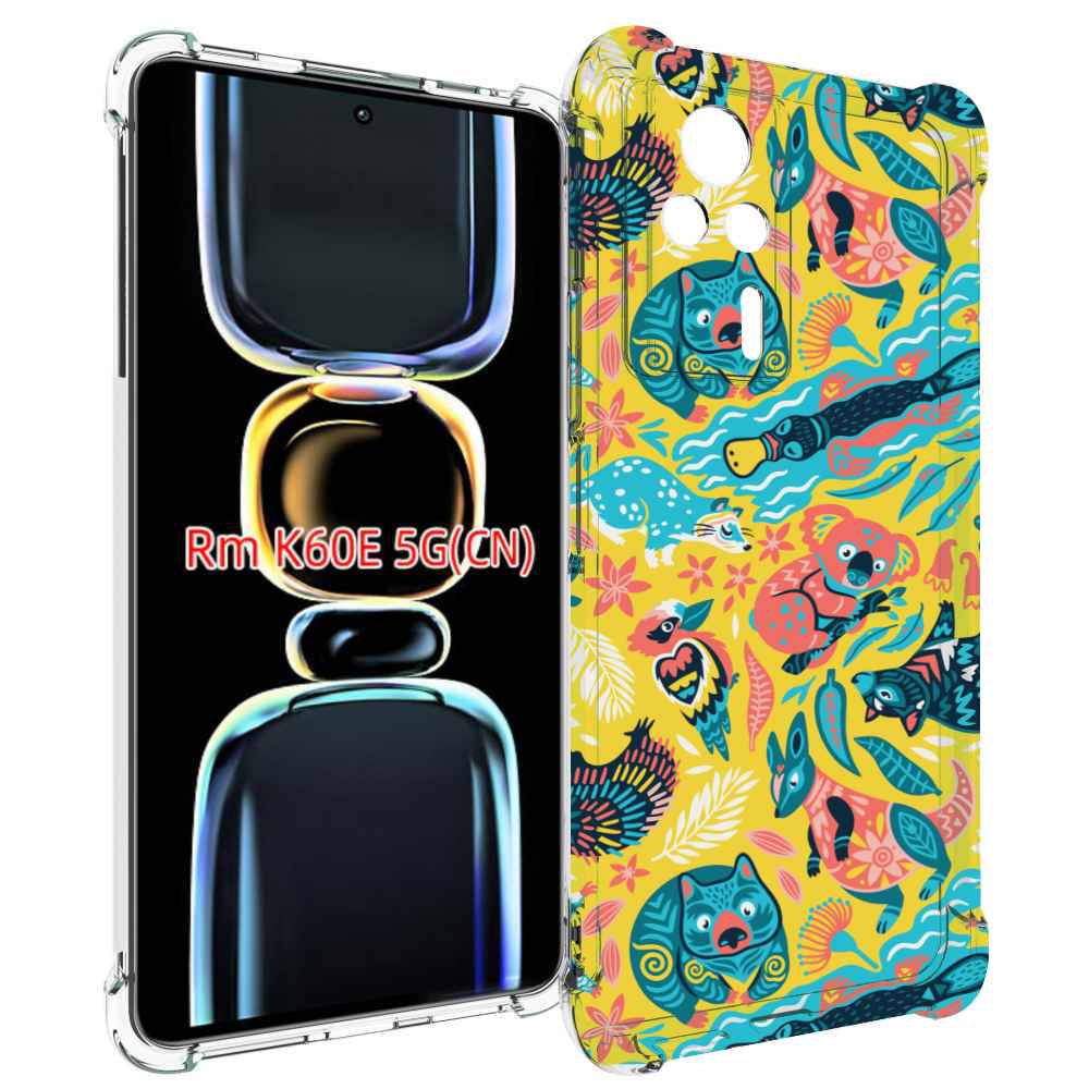 

Чехол MyPads seamless-pattern для Xiaomi Redmi K60E, Tocco