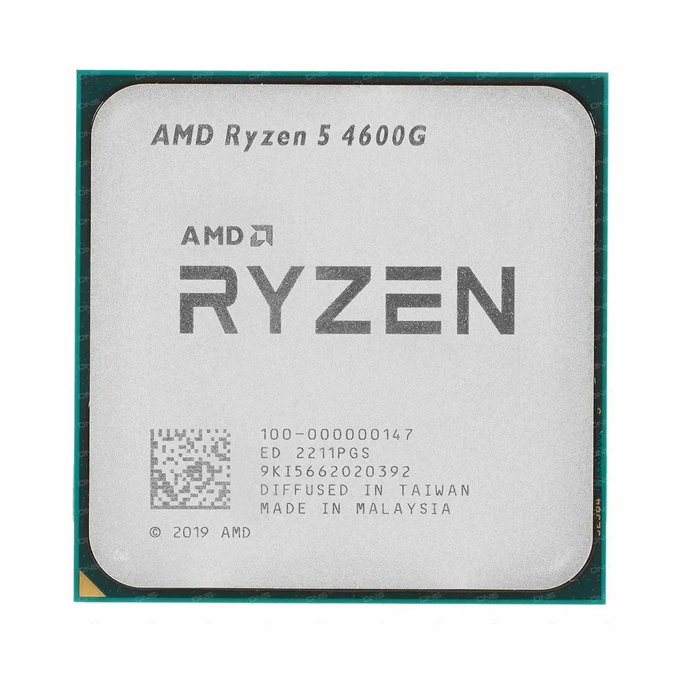 

Процессор AMD Ryzen 5 4600G AM4 OEM, Ryzen 5