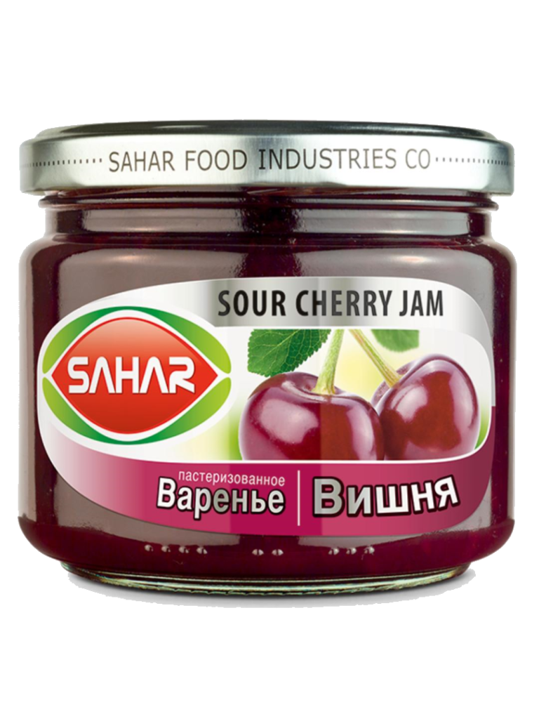 Варенье Sahar вишневое 390 г