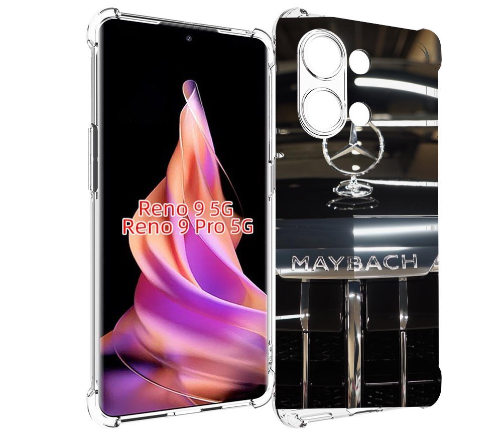 

Чехол MyPads маибах-maybach-2 для Oppo Reno 9/Reno 9 Pro, Прозрачный, Tocco